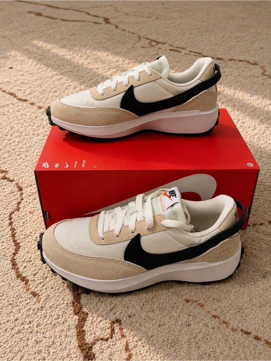 Nike Shoes - Nike Waffle Debut Sanddrift Black Women's Shoes DH9523-102-SIZE 6with box no lid